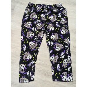 Nightmare Before Christmas Pants Mens XL Pumpkin King Halloween Pajama Lounge